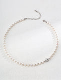 Collana Armonia S925 Placcato Oro 18k Perle Naturali