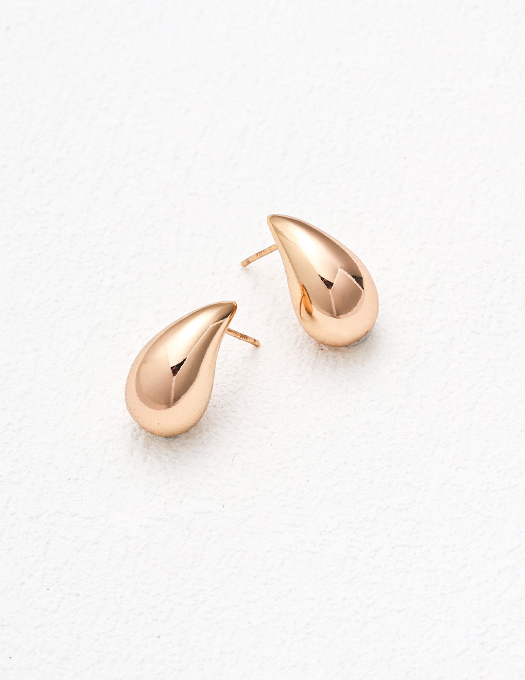 Orecchini Goccia S925 Argento Placcato Oro 18k