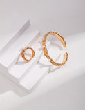 Bracciale Sirena S925 Placcato Oro 18k Perle Naturali