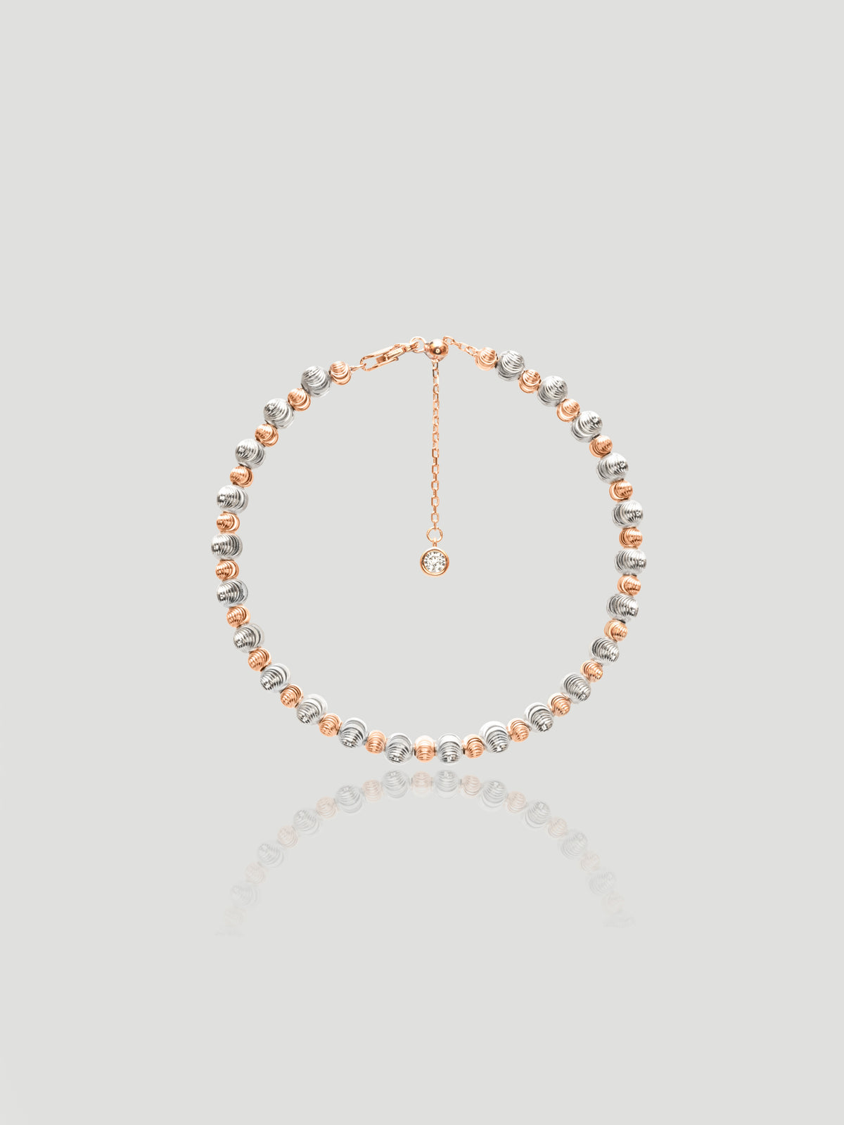 Bracciale Aurora S925 Placcato Bicolore Zirconi
