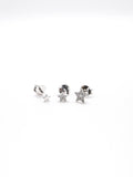 Tris Orecchini Stella S925 Argento Zircone