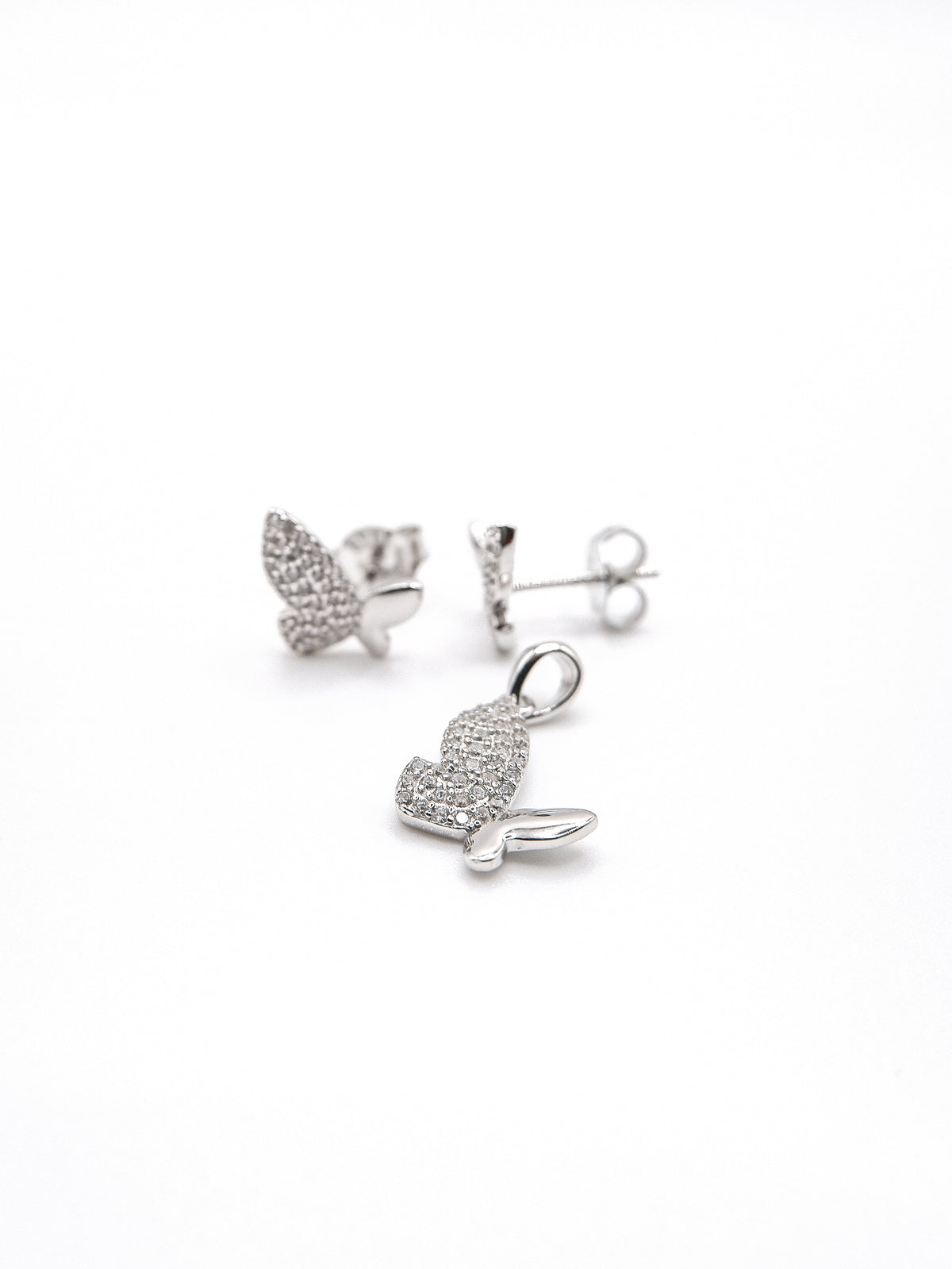 Set Farfalla S925 Argento Zircone