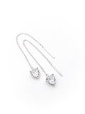 Orecchini LOVE S925 Argento Zircone