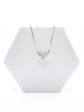 Collana V  S925 Argento Zircone