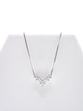 Collana V  S925 Argento Zircone