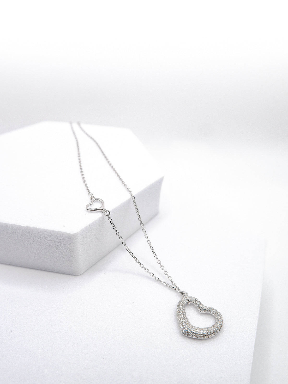 Collana Love  S925 Argento Zircone