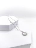 Collana Love  S925 Argento Zircone