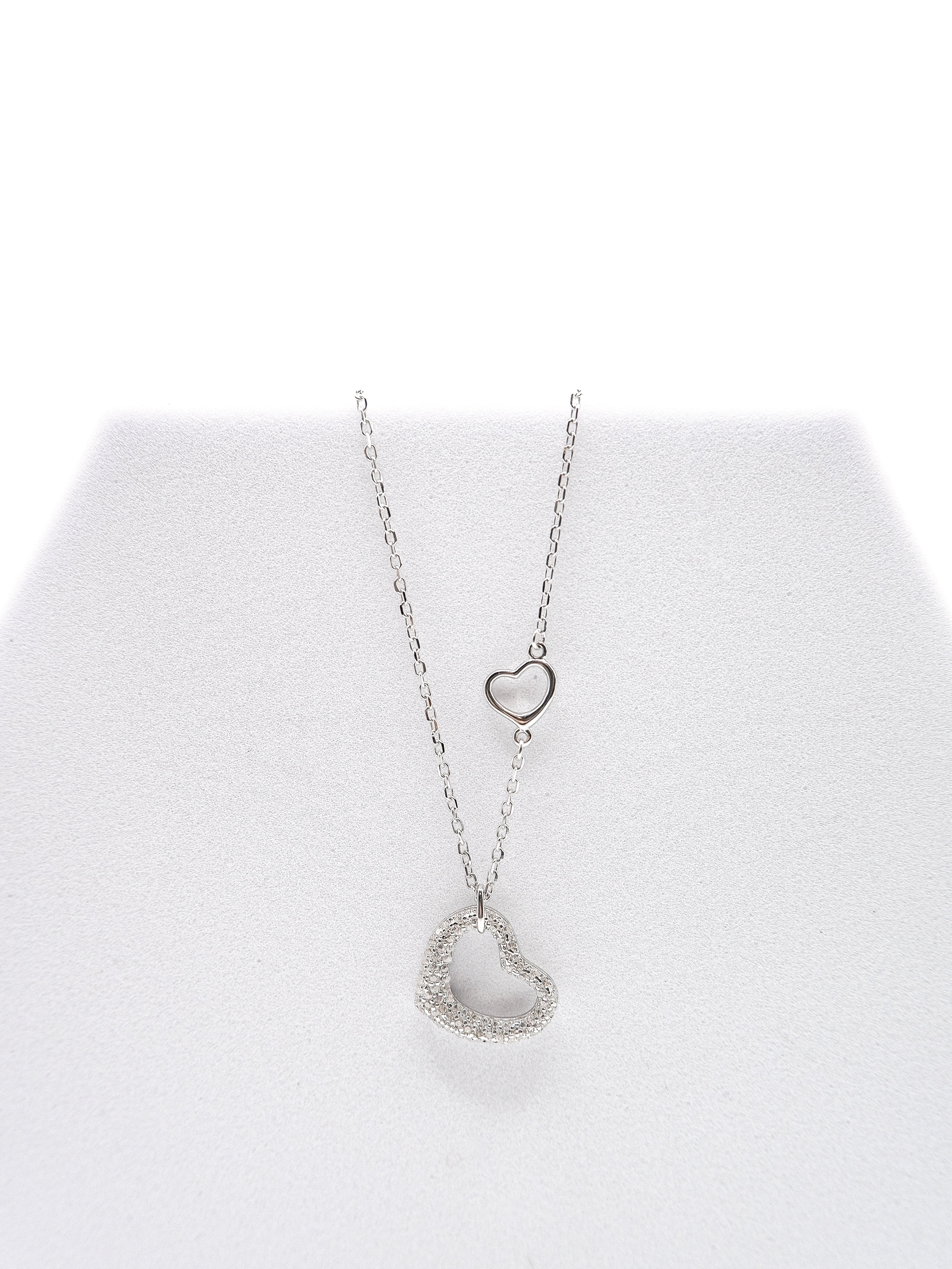 Collana Love  S925 Argento Zircone