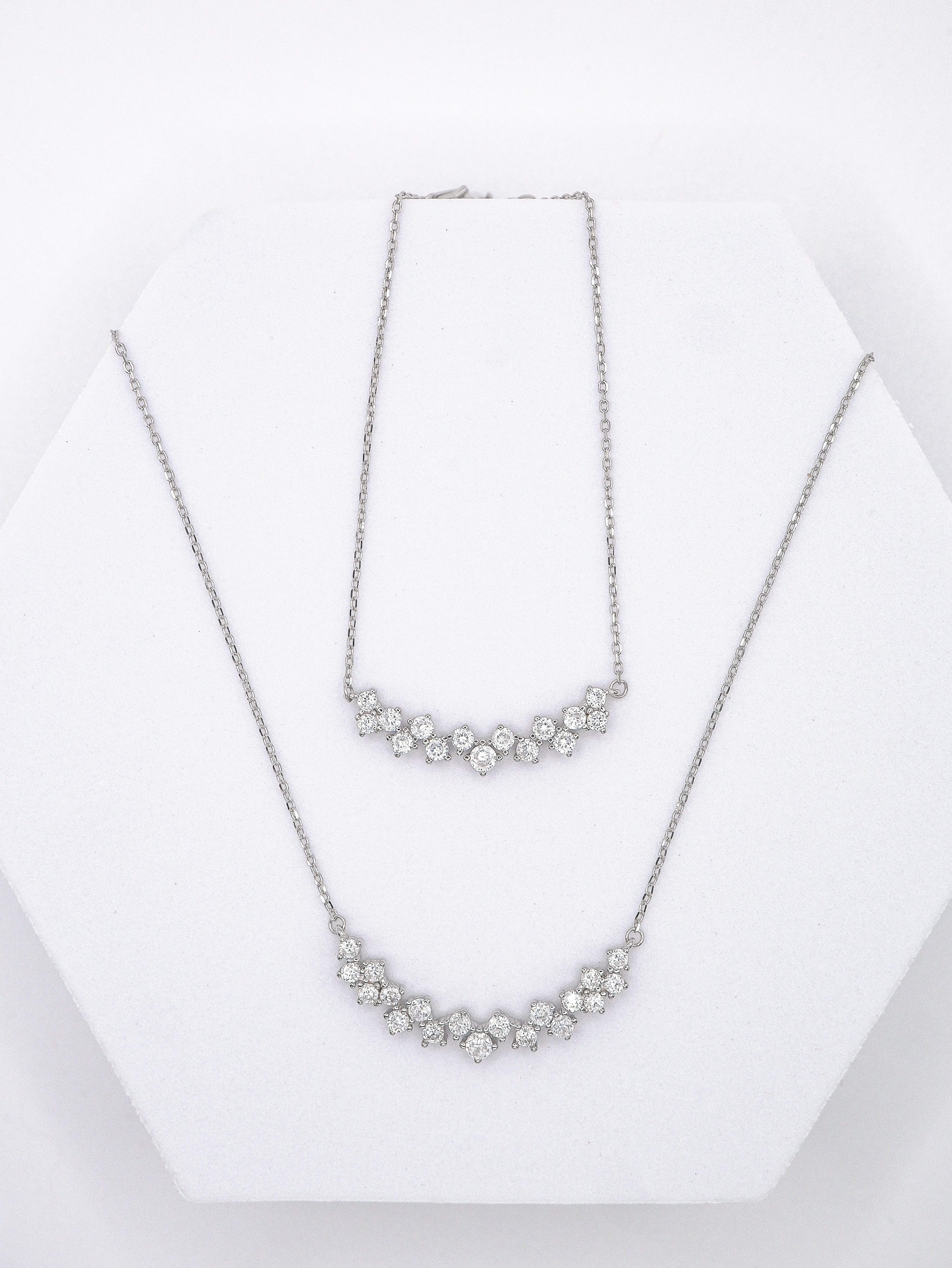 Collana Luce  S925 Argento Zircone