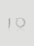 Orecchini Ely S925 Argento Zircone