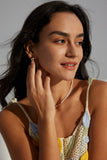 Orecchini Goccia S925 Argento Placcato Oro 18k