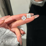 Orecchini a Margherita Donna Argento Sterling 925 E Placcati in Oro per Orecchini a Margherita Donna Argento Sterling 925 E Placcati in Oro per